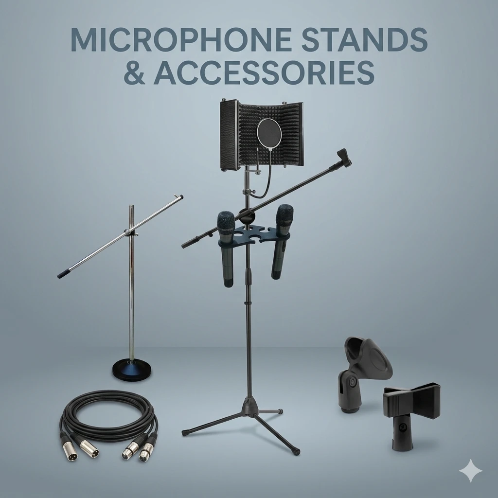 Microphone Stands & Accessories
