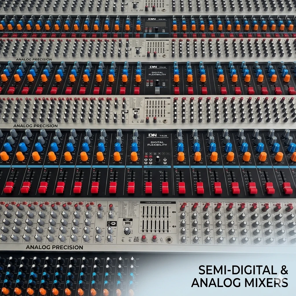 Semi Digital & Analog Mixers