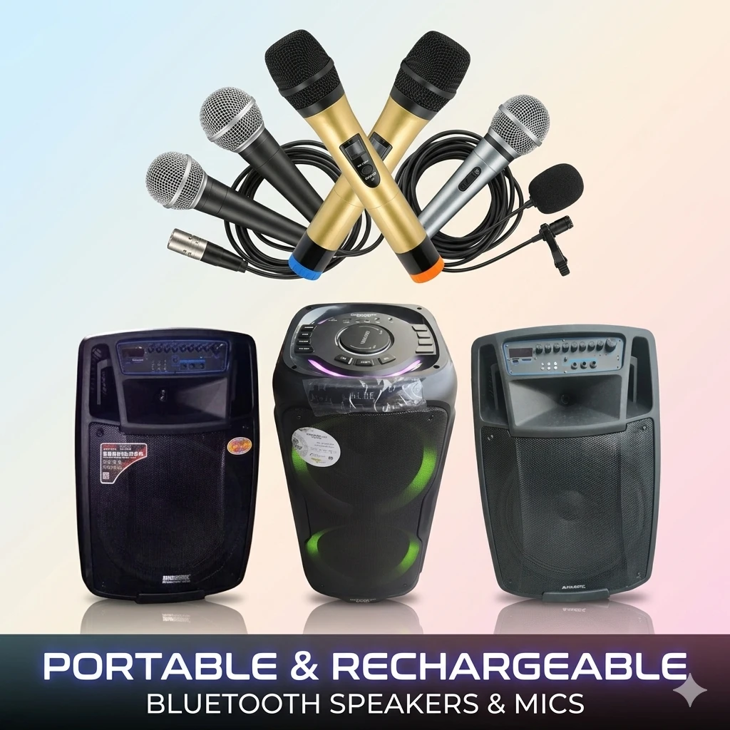 Portable & Rechargeable Bluetooth Speakers