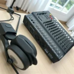 12 channels powered mixer