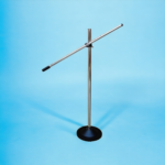 Iron round base mic stand