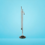 Iron round base mic stand