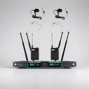 Sennheiser RMD 24s 4 in 1 headset and lapel wireless microphone