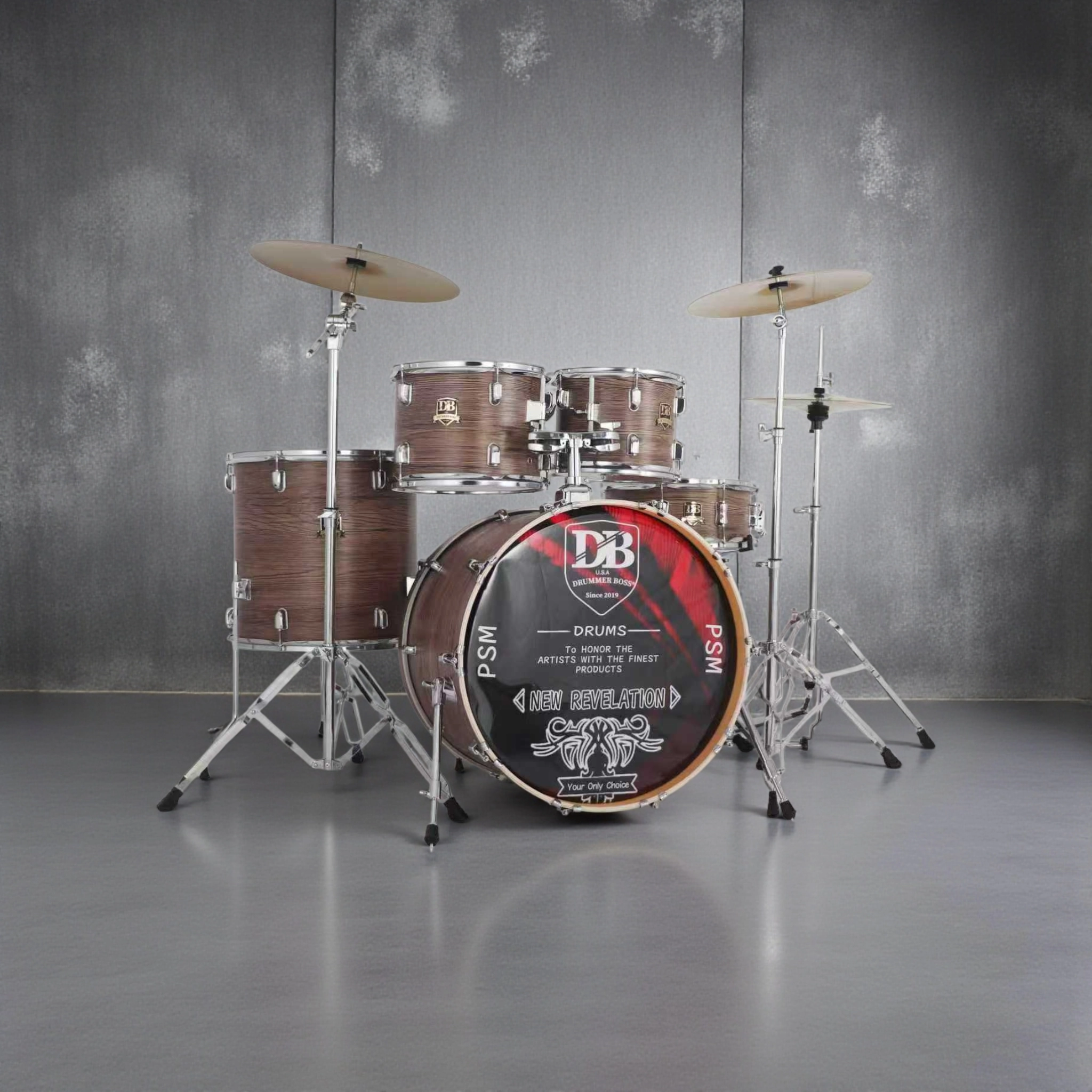 db new revelation 5 piece drums